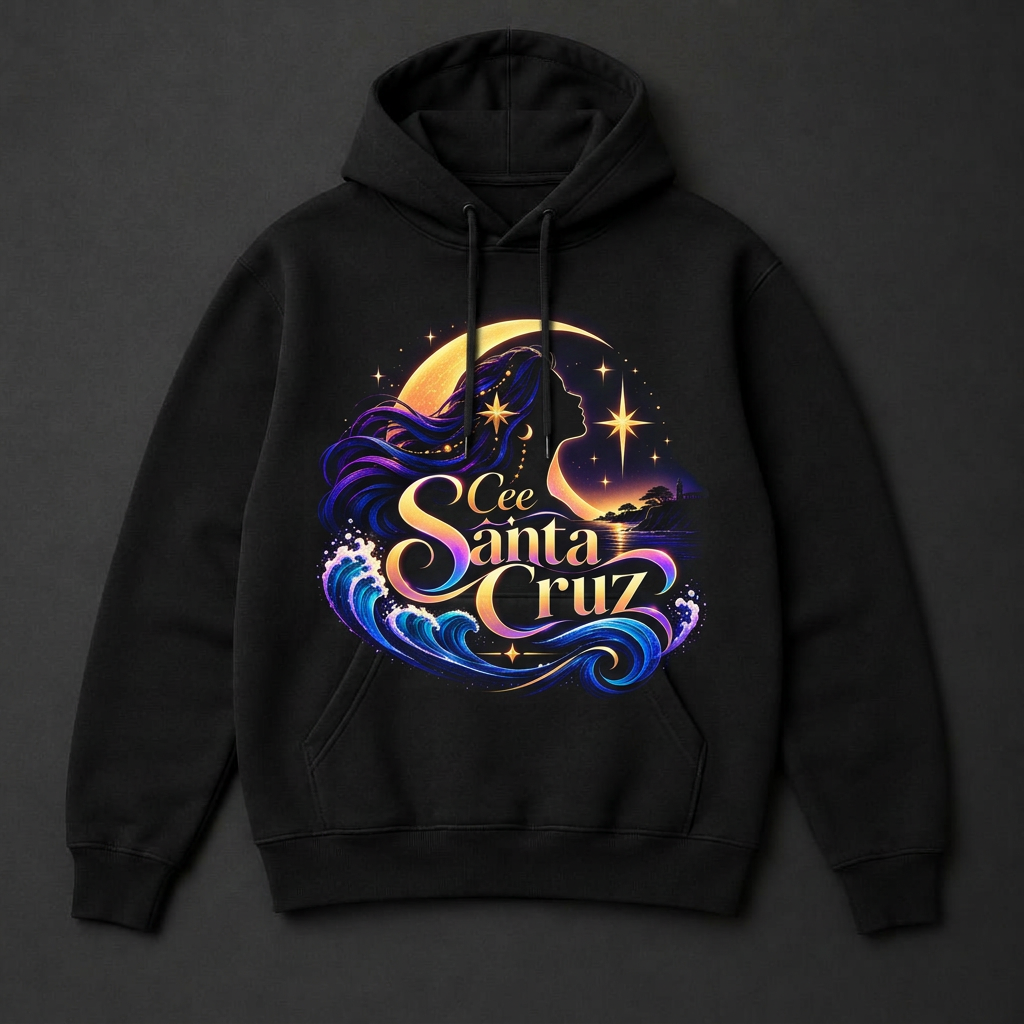 Moonlit Coast Hoodie